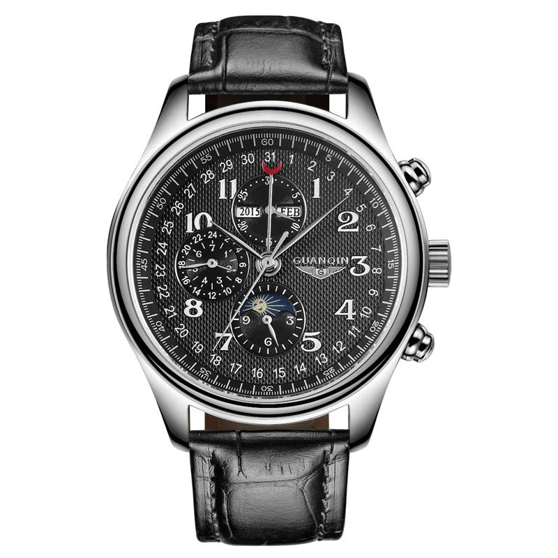Relógio Masculino Cristal de Safira Guanqin